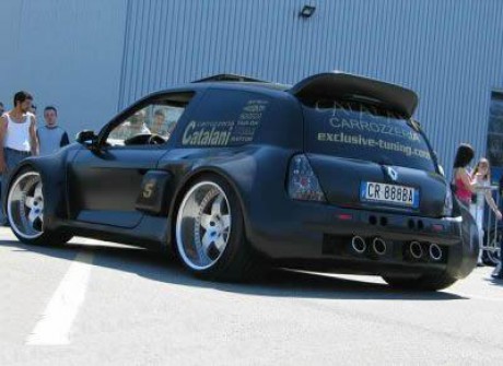 Renault clio V6 TUNING